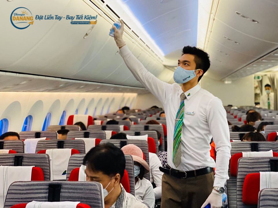 Bamboo Airways luôn tuân thủ nghiêm ngặt các biện pháp phòng chống dịch